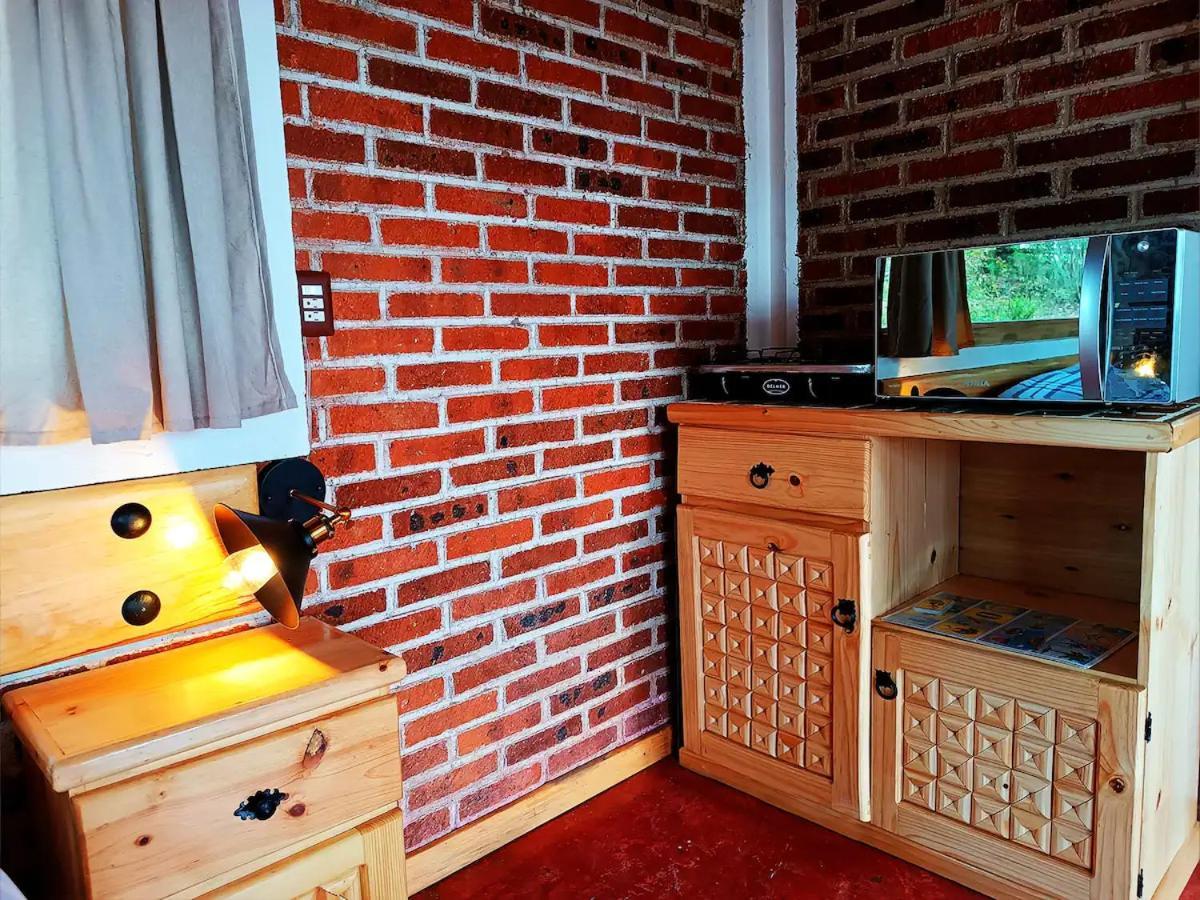 Cabana Para Pareja En El Bosque Ib Acaxochitlán エクステリア 写真